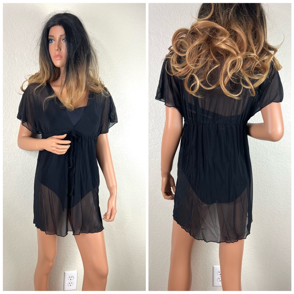 Black Swimsuit Cover Up